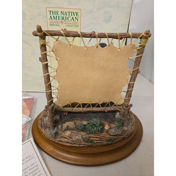 The Native American Heritage Collection Little Buffalos Story Figurine - Picture 4 of 6